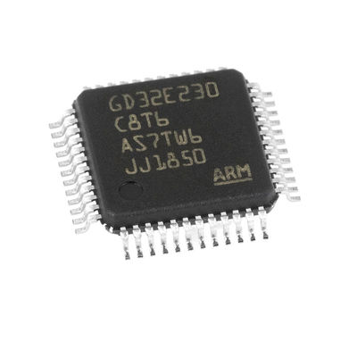Microprocesador STM32F030C8T6 del control del interruptor de GD32E230C8T6 LQFP-48 32bit GD