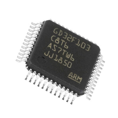 SMD LQFP-48 32 mordió el desciframiento IC GD32F103C8T6 del microcontrolador