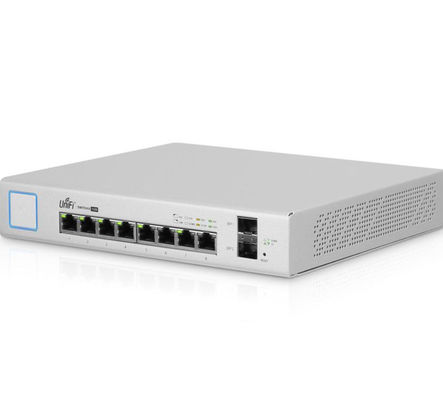 Dos interruptor UBNT US-8-5 de la capa 16Gbps 40W Gigabit Ethernet POE
