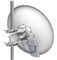 sistema de vigilancia inalámbrico al aire libre Mikrotik MANT30 PA/MTAD-5G-30D3-PA de 30dBi 100W