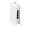 Router de fibra óptica del wifi de lite 100Mbit/s QCA9531 650MHz ROS del hAP de MikroTik RB941-2nD-TC 2,4 gigahertz