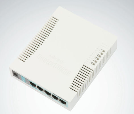 interruptor portuario MikroTik CSS106-5G-1S del gigabit de 11W SFP RB260GS 5