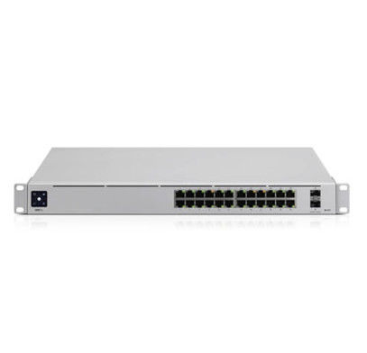 interruptor UBNT USW-PRO-24 del gigabit de la agregación del vínculo de 50W 88Gbps