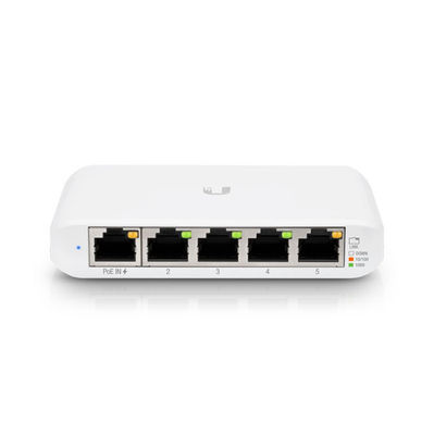 GEN2 5 puerto 2.5W 10Gbps Mini Gigabit Managed Switch USW-Flexión-mini