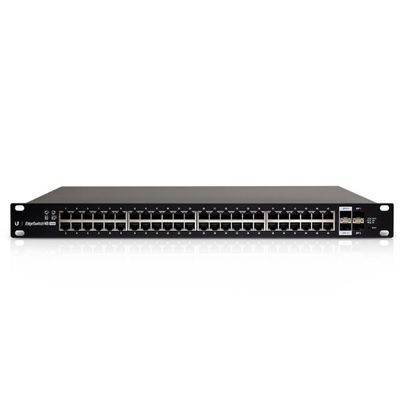 dirección de la red portuaria del gigabit del interruptor 48 de 70Gbps Poe 500W 750W